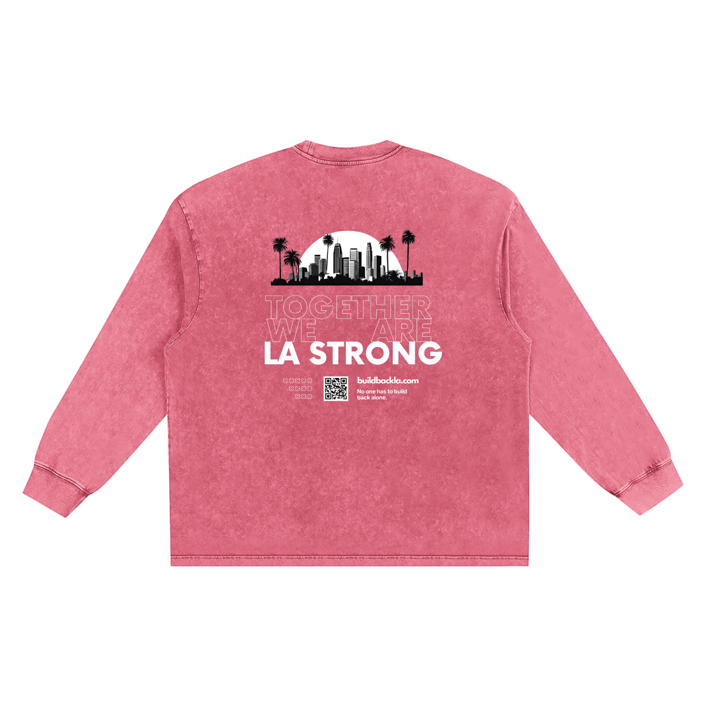 The BuildBackLA Long-Sleeve (multiple colors)