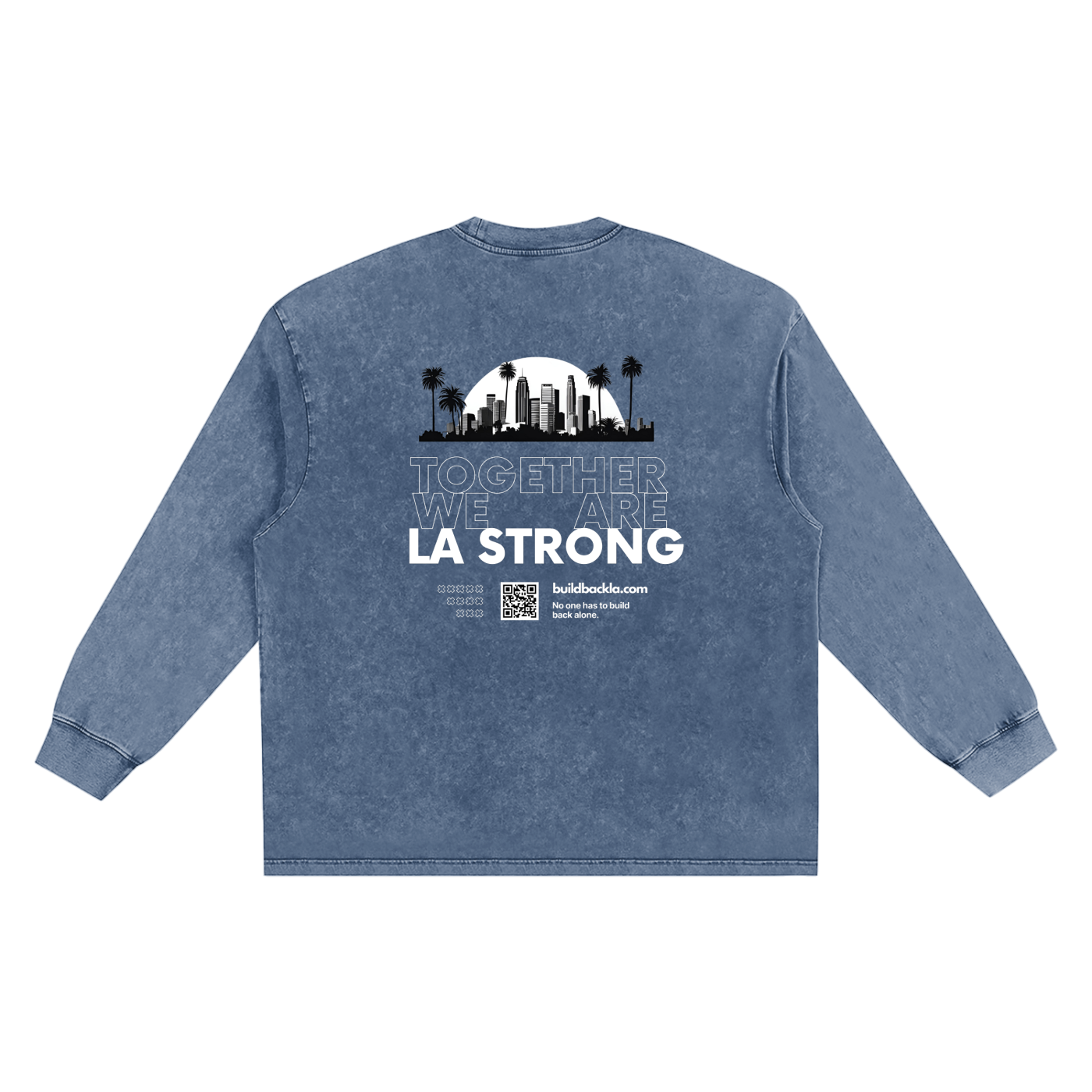 The BuildBackLA Long-Sleeve (multiple colors)