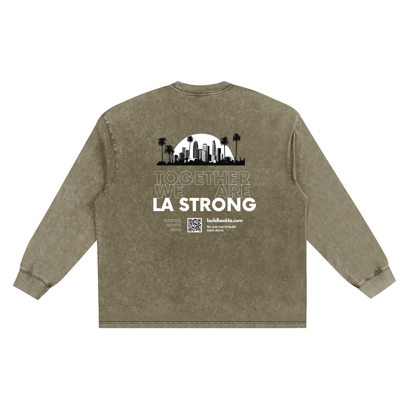 The BuildBackLA Long-Sleeve (multiple colors)